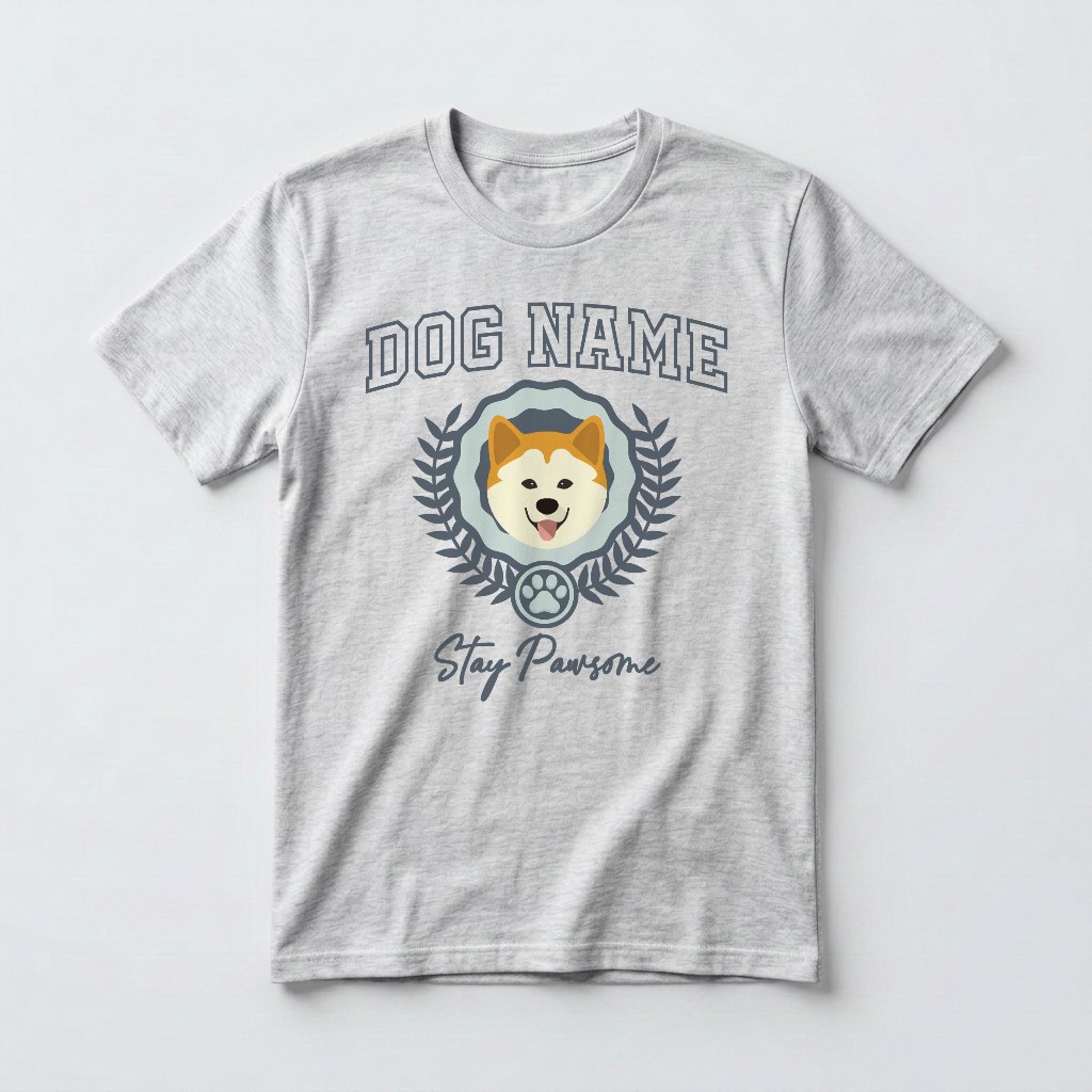 Stay Pawsome: Personalized {breedFullName} T-Shirt