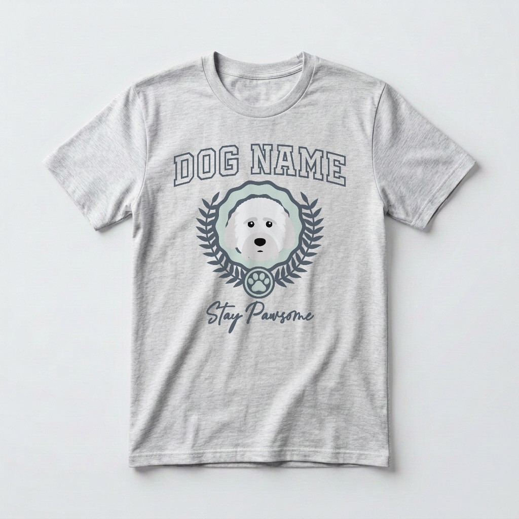 Stay Pawsome: Personalized {breedFullName} T-Shirt