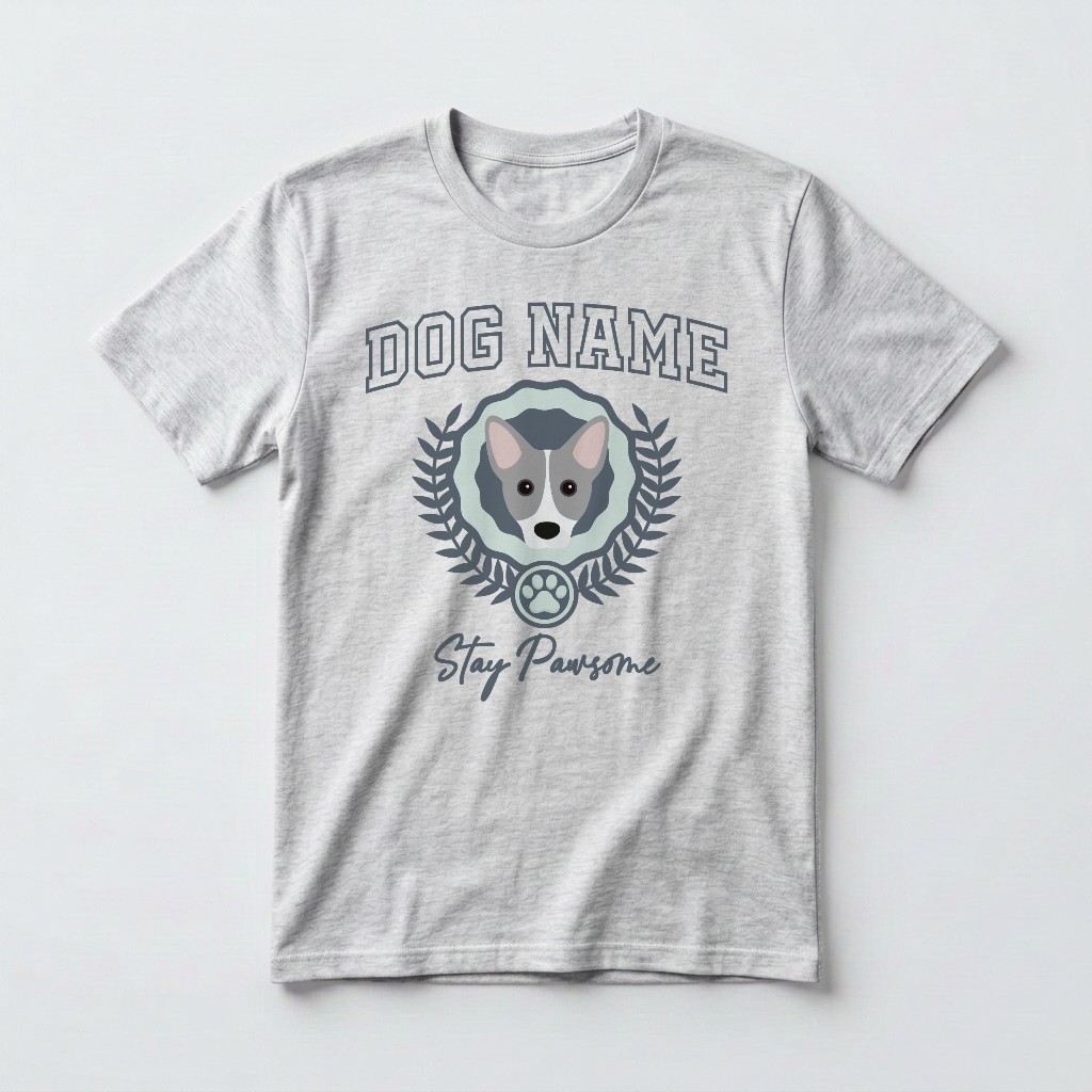 Stay Pawsome: Personalized {breedFullName} T-Shirt