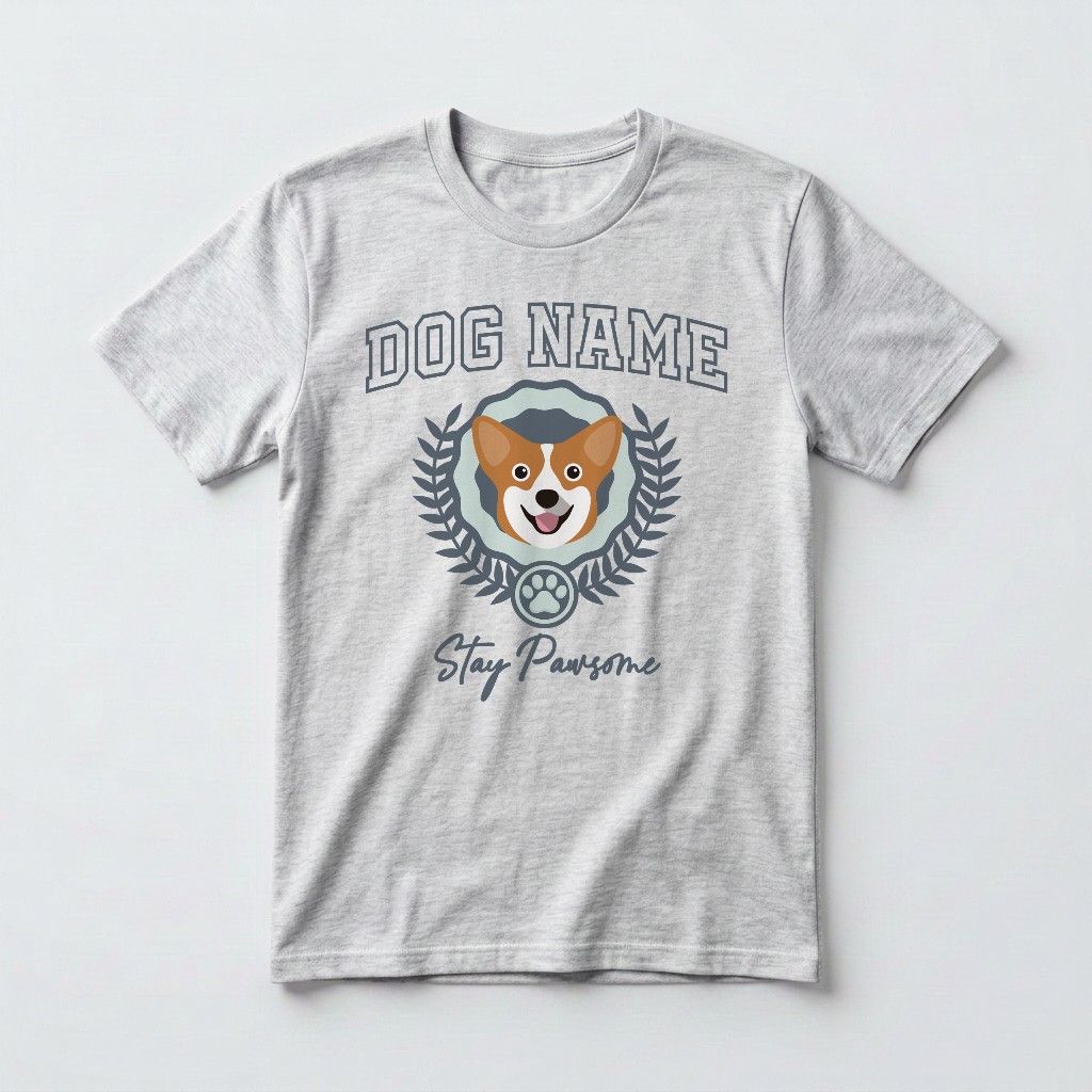 Stay Pawsome: Personalized {breedFullName} T-Shirt