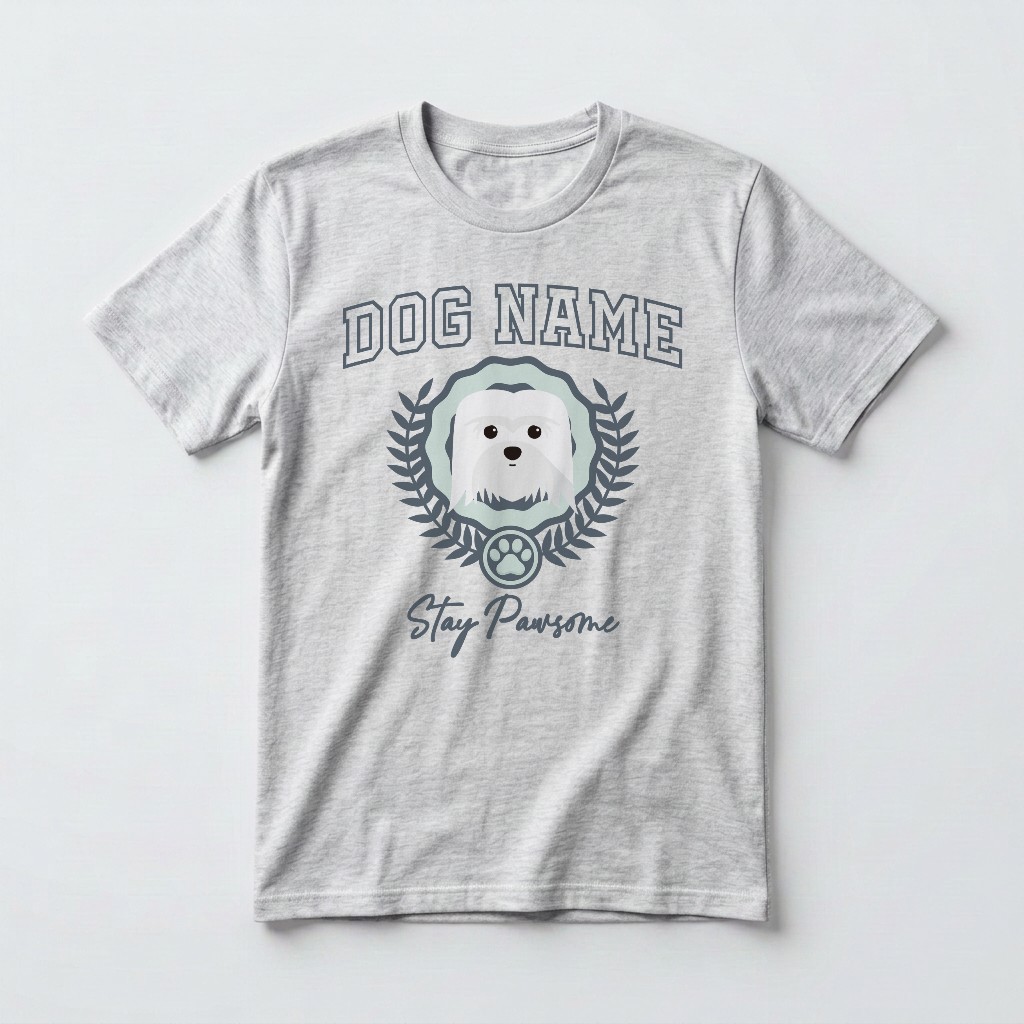 Stay Pawsome: Personalized {breedFullName} T-Shirt