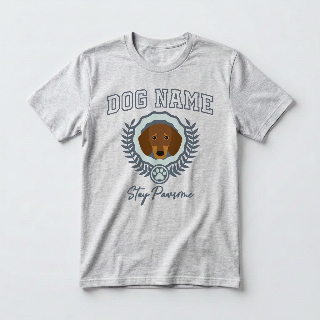 Stay Pawsome: Personalized {breedFullName} T-Shirt