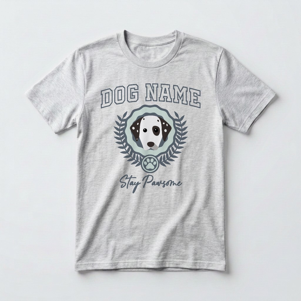 Stay Pawsome: Personalized {breedFullName} T-Shirt