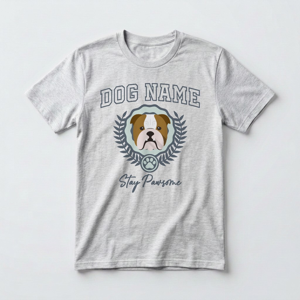 Stay Pawsome: Personalized {breedFullName} T-Shirt