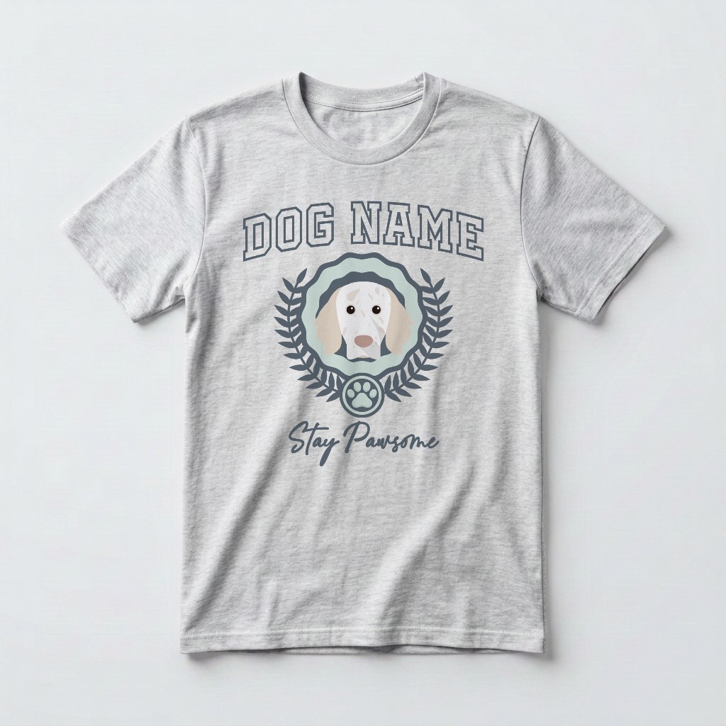 Stay Pawsome: Personalized {breedFullName} T-Shirt
