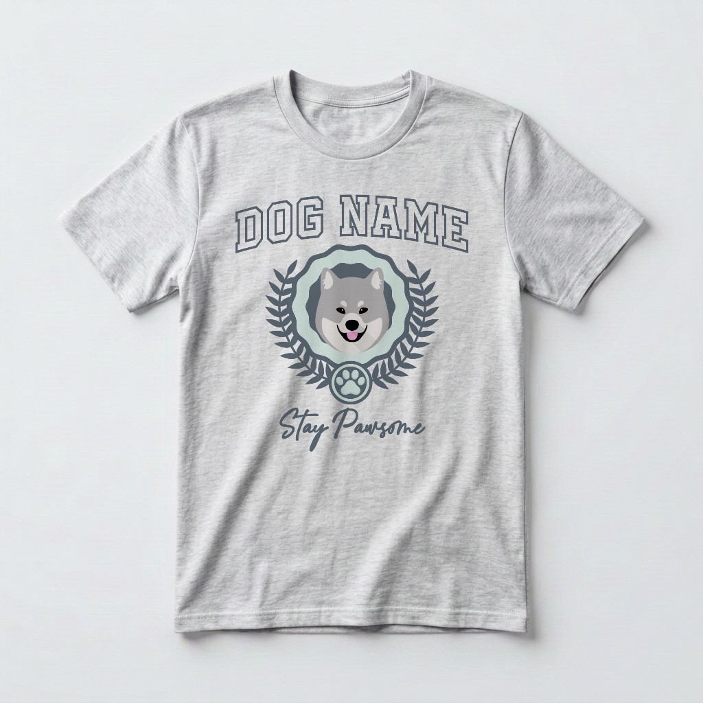 Stay Pawsome: Personalized {breedFullName} T-Shirt