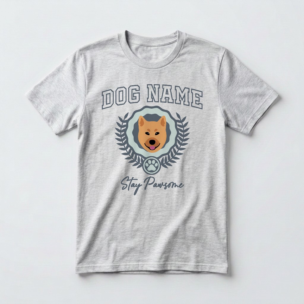 Stay Pawsome: Personalized {breedFullName} T-Shirt