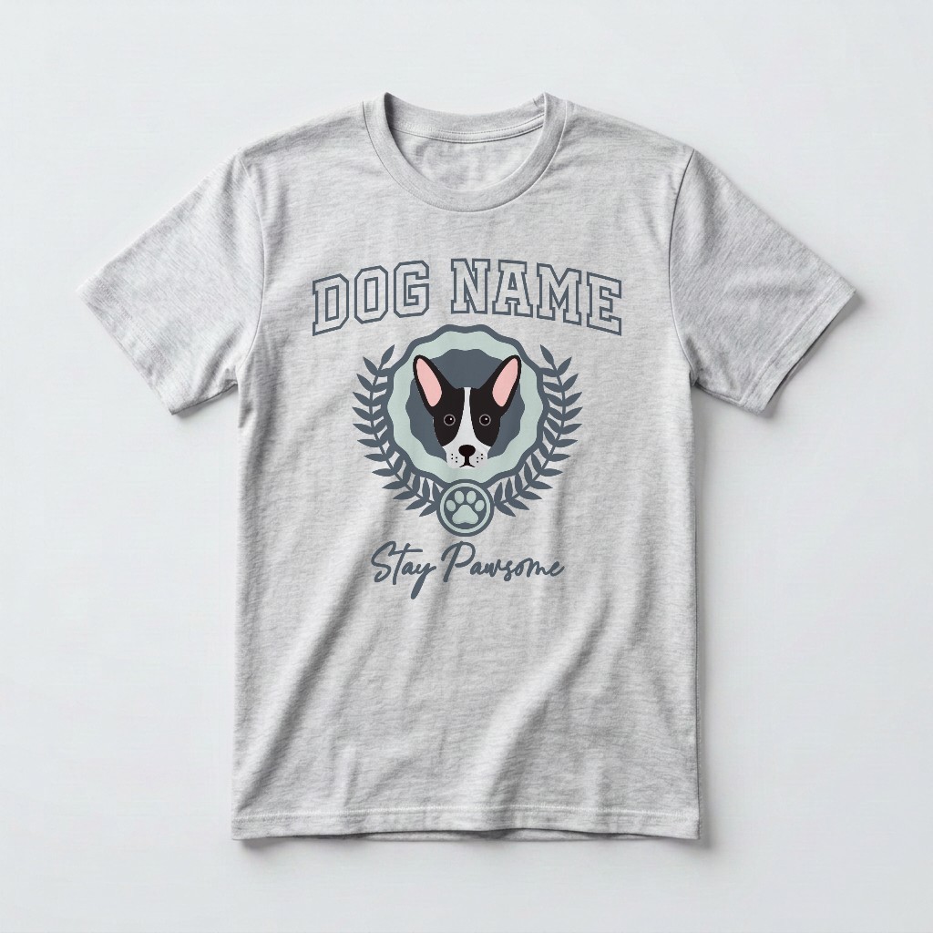Stay Pawsome: Personalized {breedFullName} T-Shirt