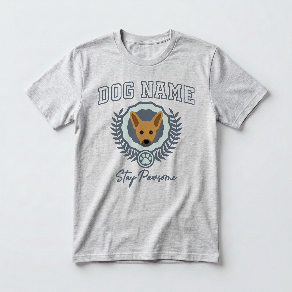 Stay Pawsome: Personalized {breedFullName} T-Shirt