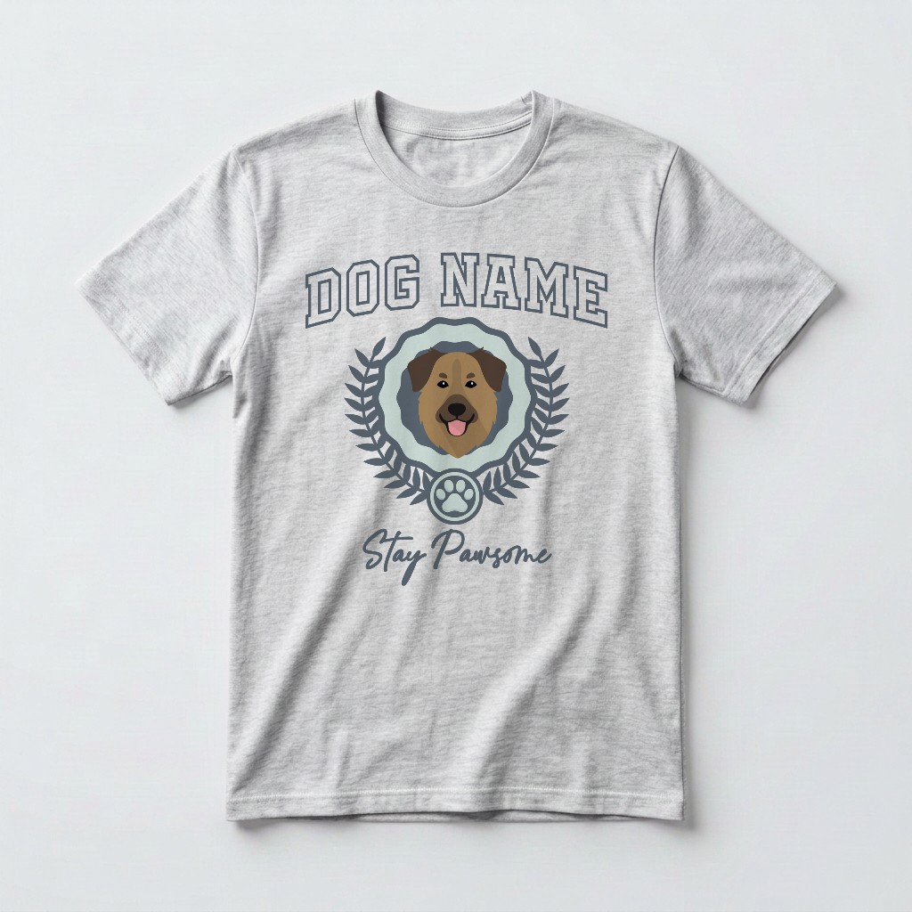 Stay Pawsome: Personalized {breedFullName} T-Shirt