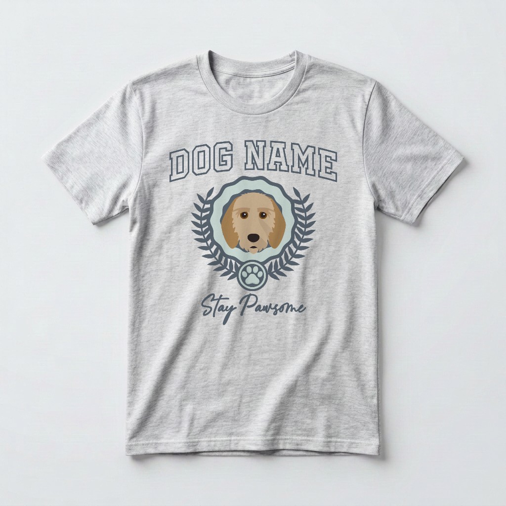 Stay Pawsome: Personalized {breedFullName} T-Shirt
