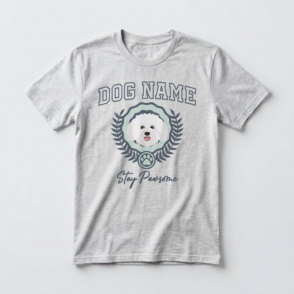 Stay Pawsome: Personalized {breedFullName} T-Shirt