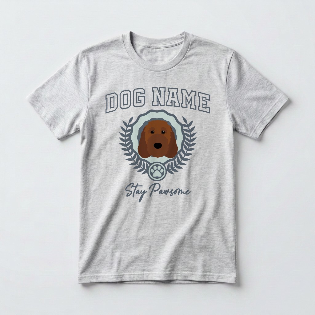 Stay Pawsome: Personalized {breedFullName} T-Shirt