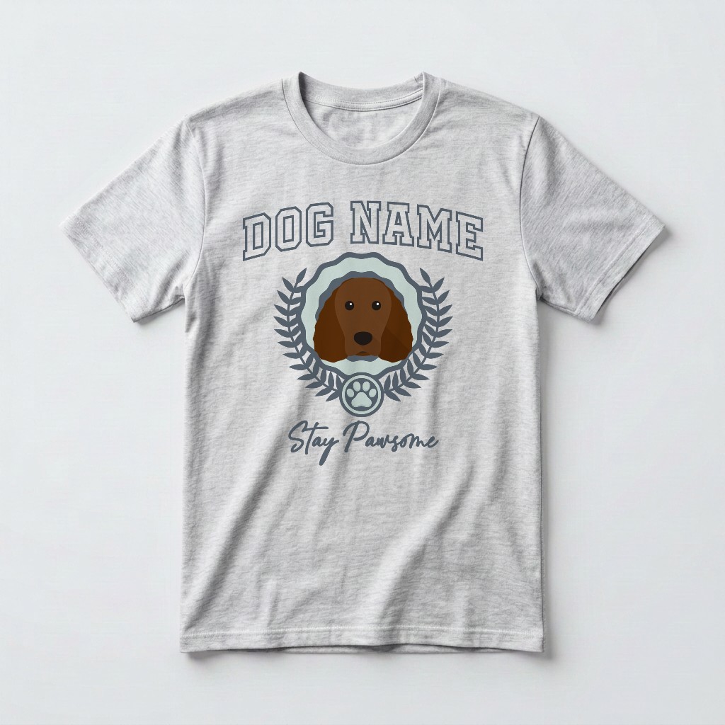 Stay Pawsome: Personalised {breedFullName} T-Shirt