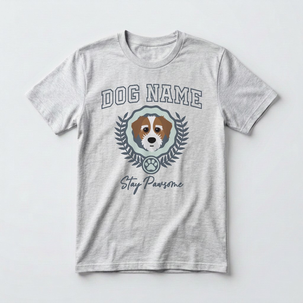 Stay Pawsome: Personalized {breedFullName} T-Shirt
