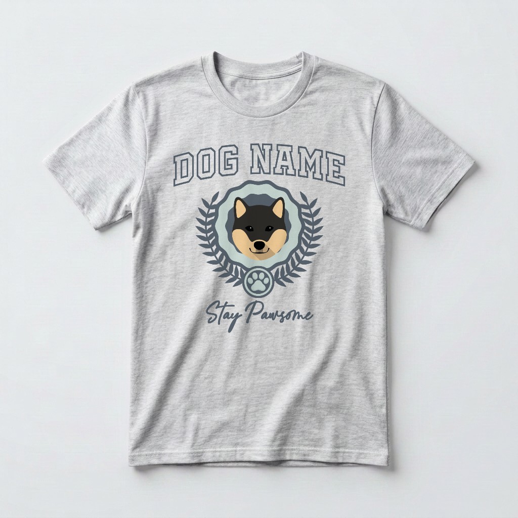 Stay Pawsome: Personalized {breedFullName} T-Shirt
