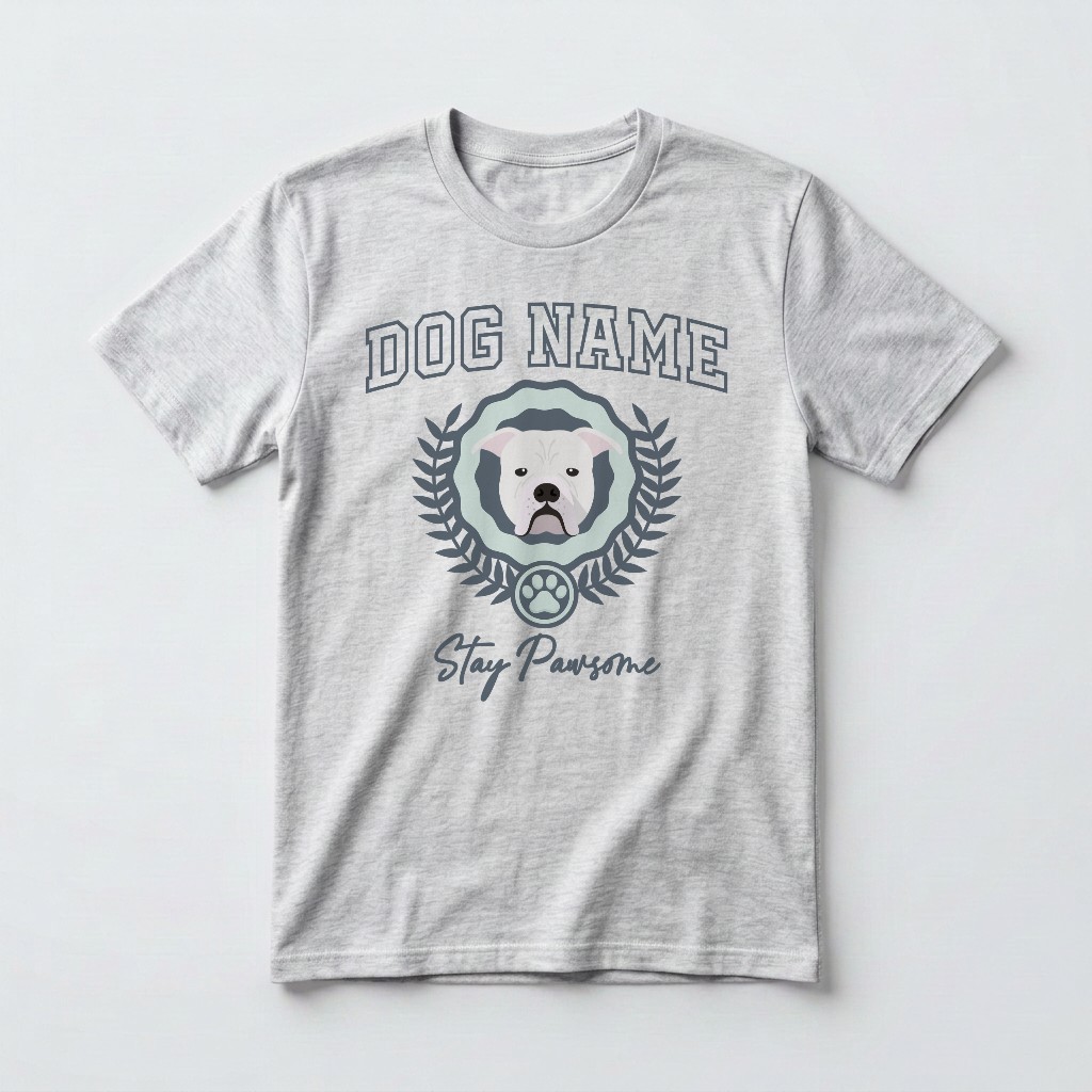 Stay Pawsome: Personalized {breedFullName} T-Shirt