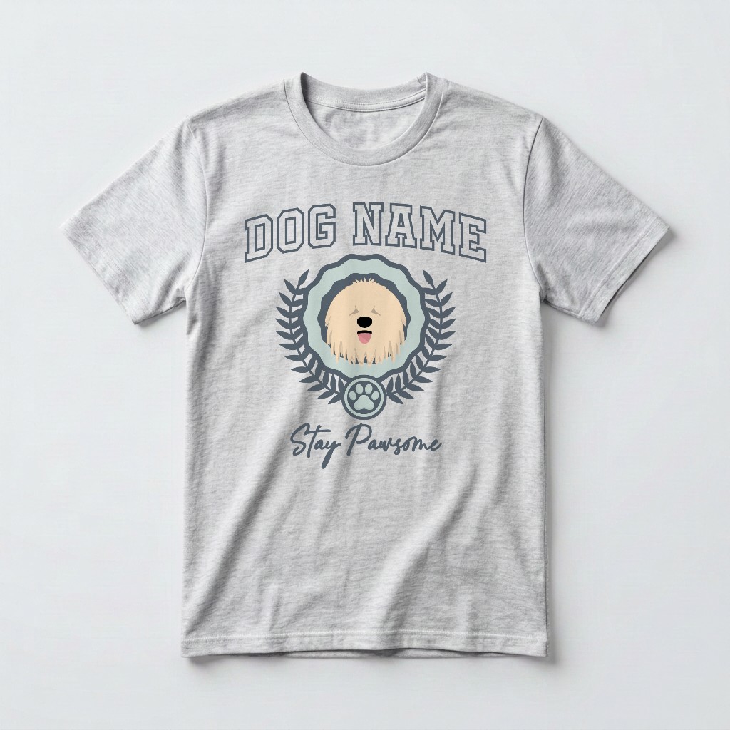 Stay Pawsome: Personalized {breedFullName} T-Shirt