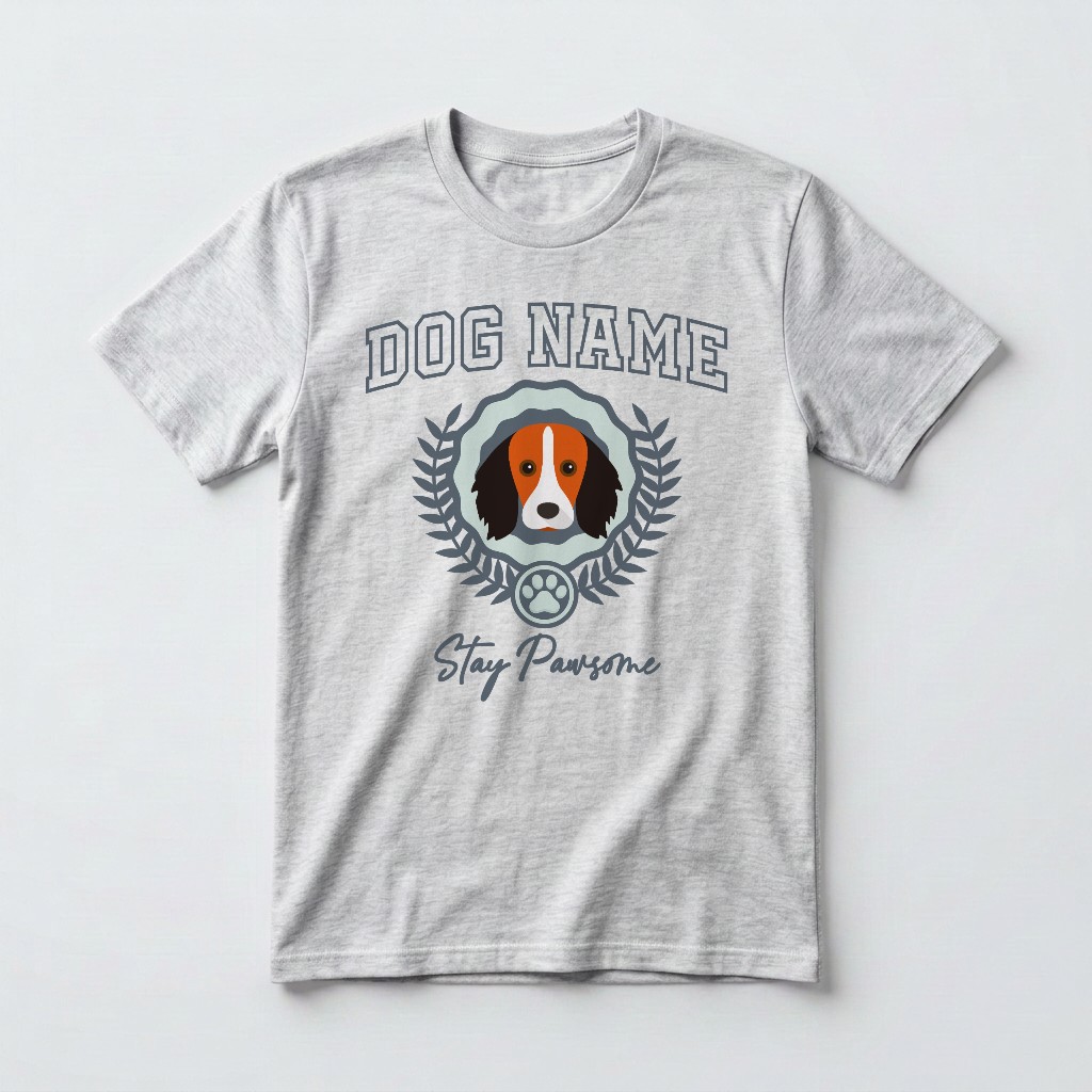 Stay Pawsome: Personalized {breedFullName} T-Shirt