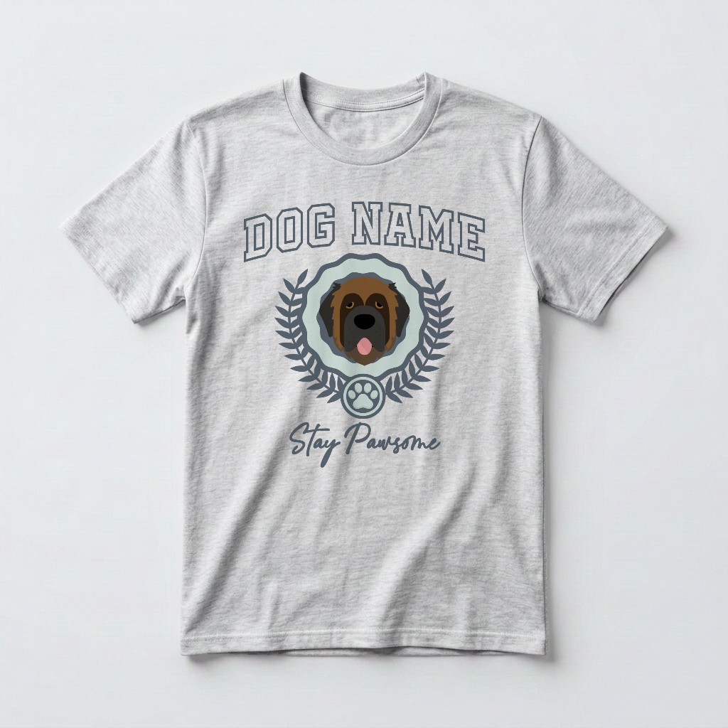Stay Pawsome: Personalized {breedFullName} T-Shirt