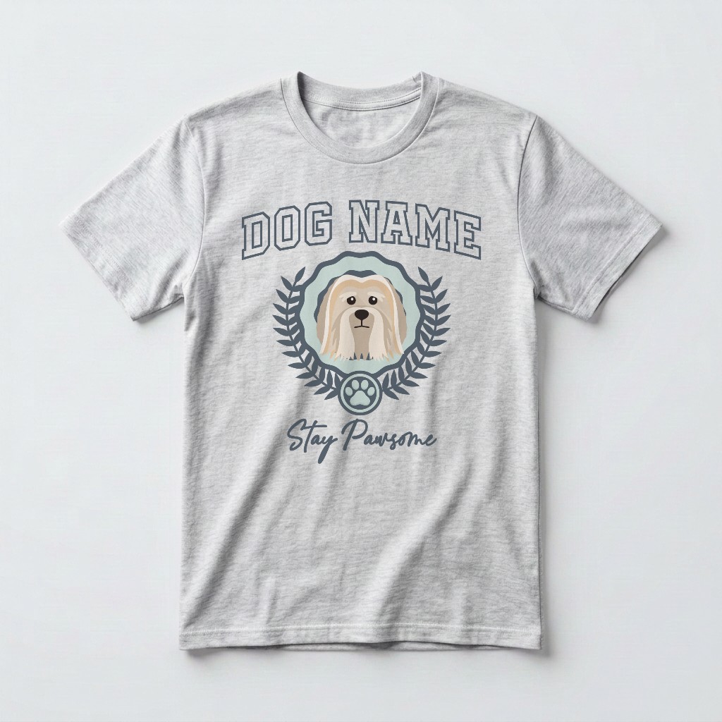 Stay Pawsome: Personalized {breedFullName} T-Shirt