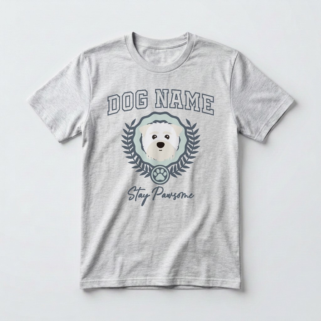 Stay Pawsome: Personalized {breedFullName} T-Shirt