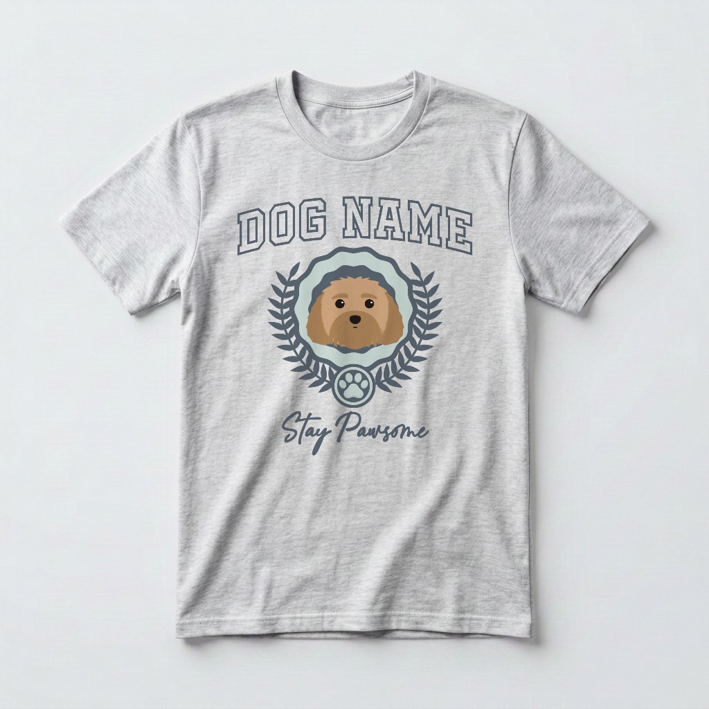Stay Pawsome: Personalized {breedFullName} T-Shirt
