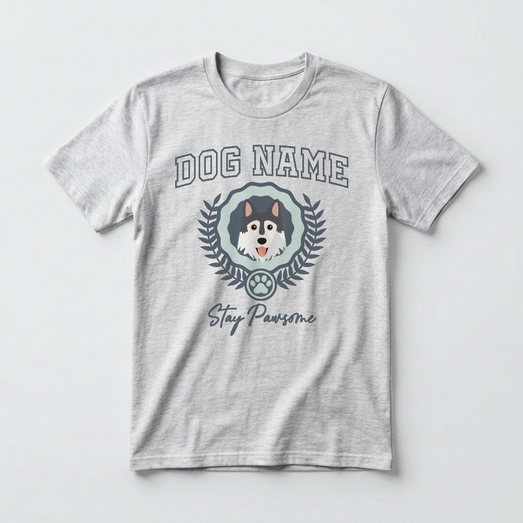 Stay Pawsome: Personalized {breedFullName} T-Shirt