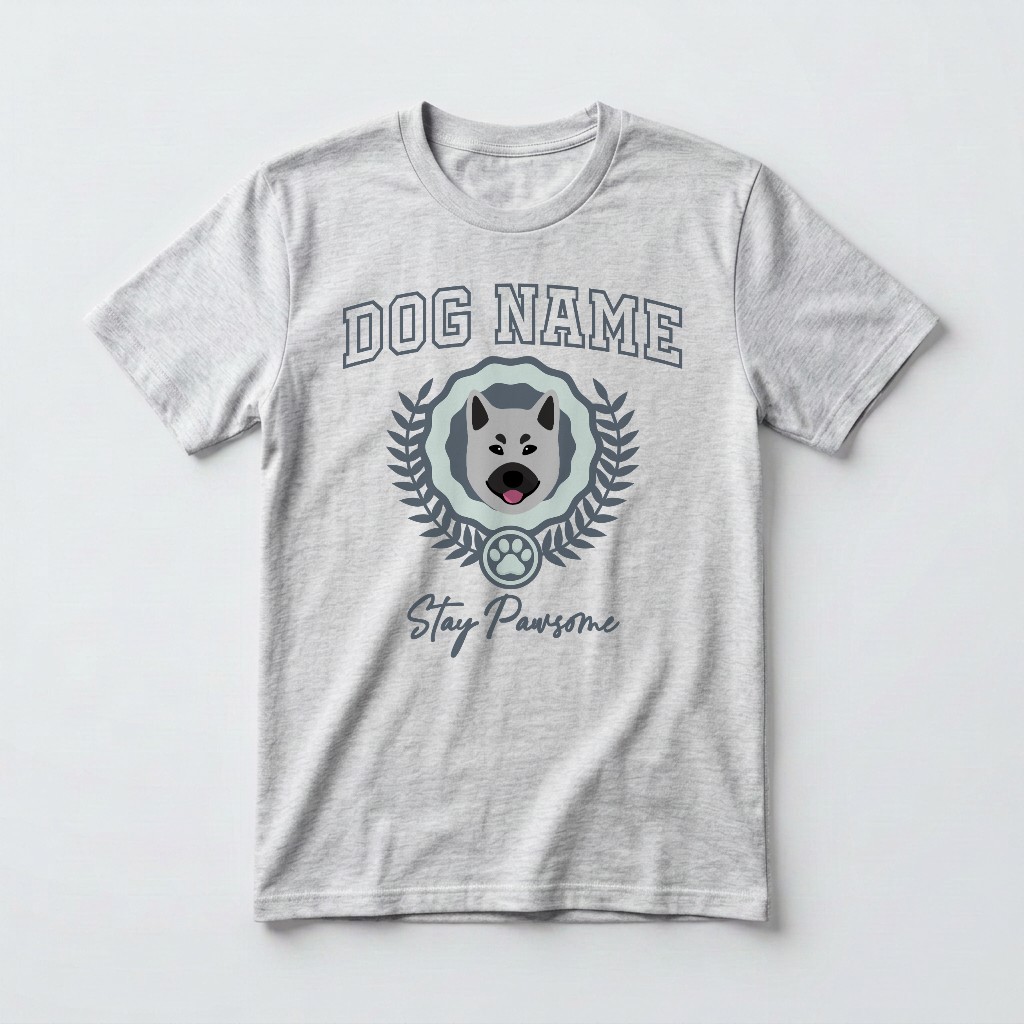 Stay Pawsome: Personalized {breedFullName} T-Shirt