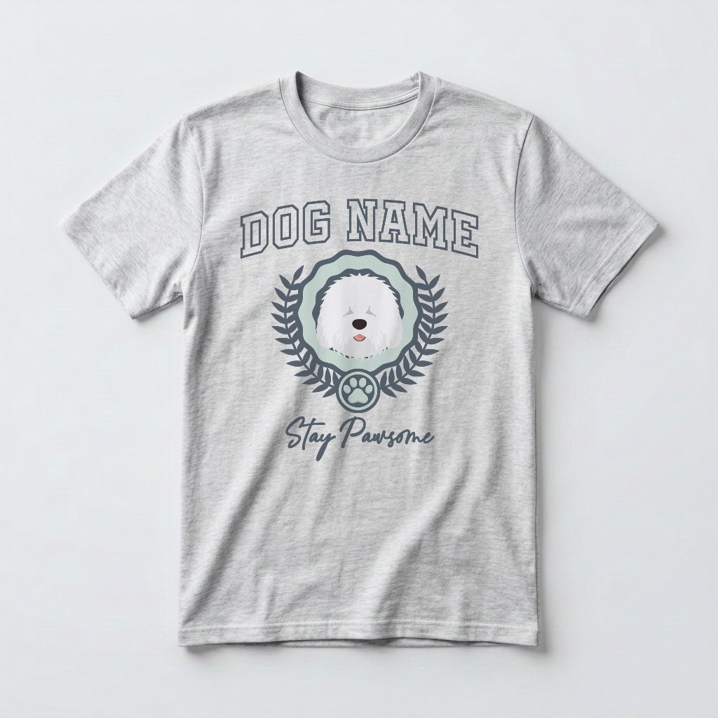 Stay Pawsome: Personalized {breedFullName} T-Shirt