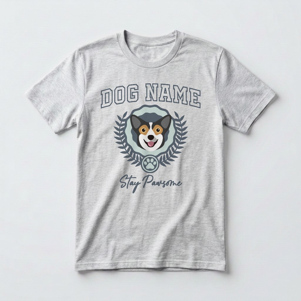 Stay Pawsome: Personalized {breedFullName} T-Shirt