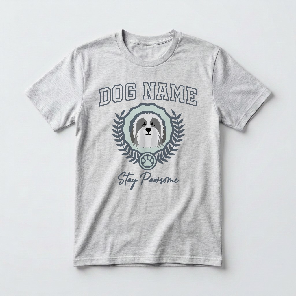 Stay Pawsome: Personalised {breedFullName} T-Shirt