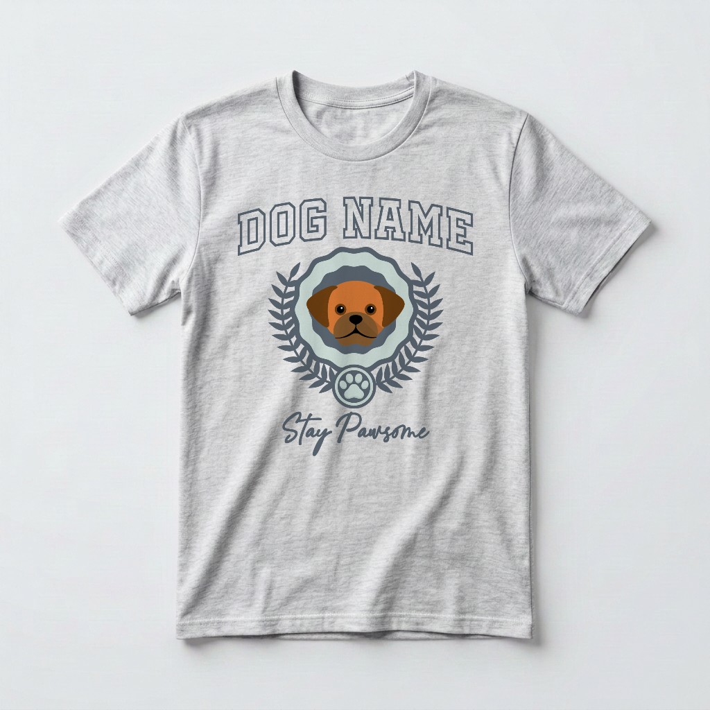 Stay Pawsome: Personalized {breedFullName} T-Shirt