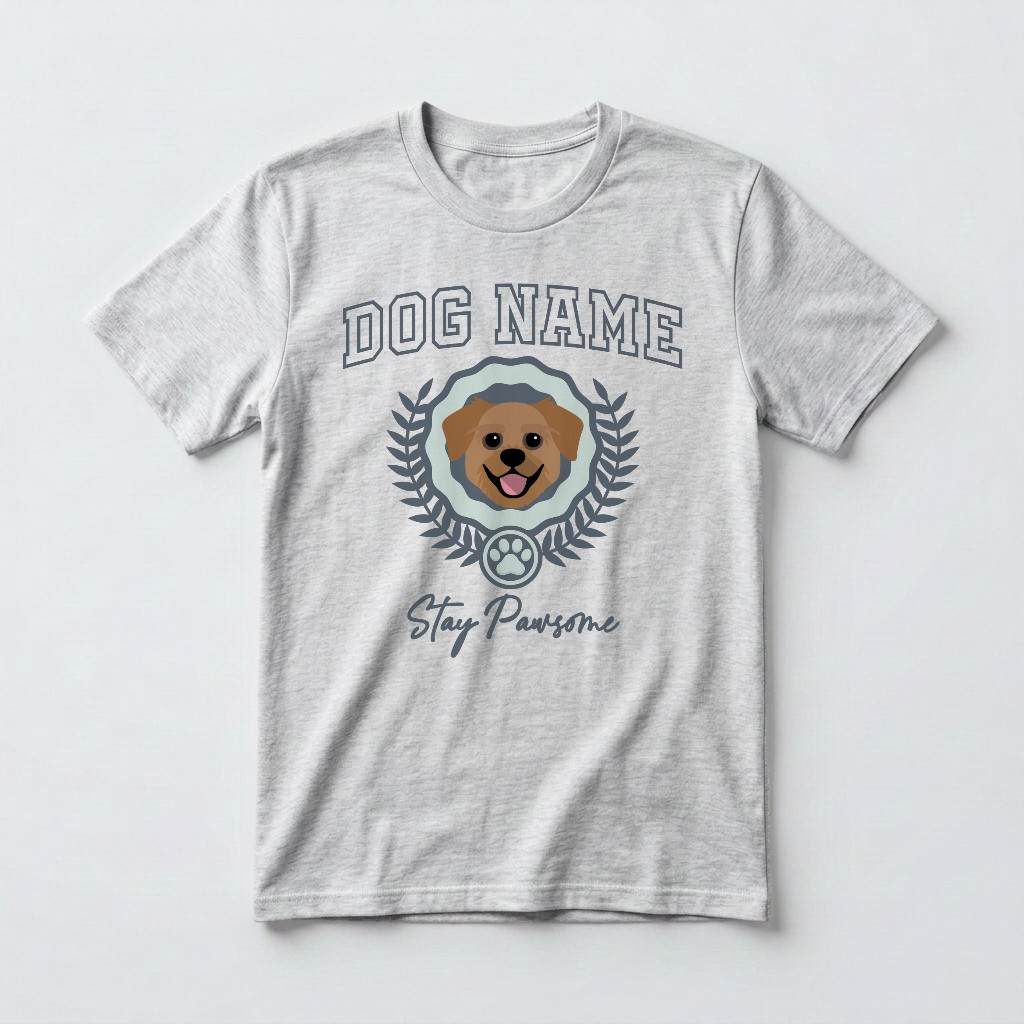 Stay Pawsome: Personalized {breedFullName} T-Shirt