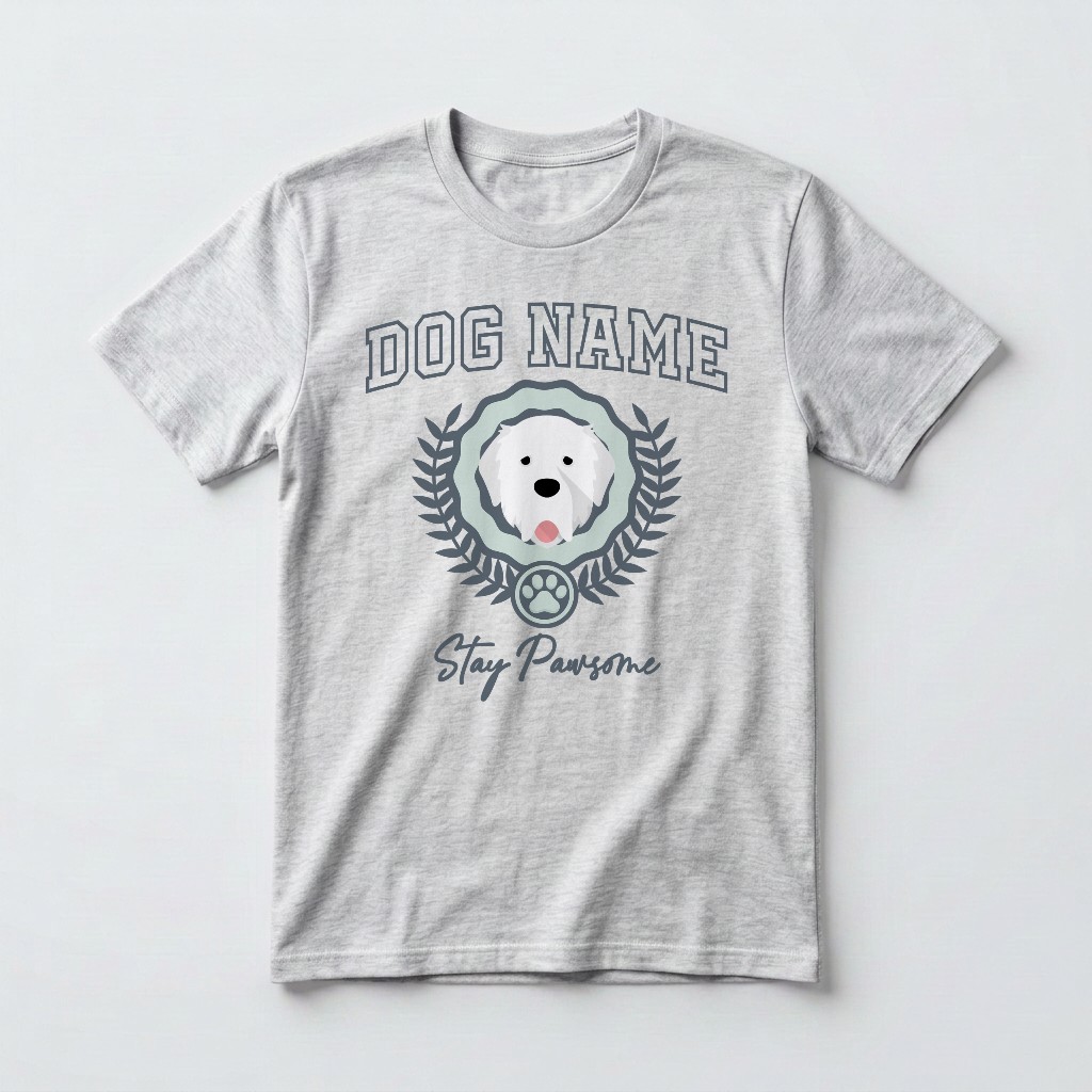 Stay Pawsome: Personalized {breedFullName} T-Shirt