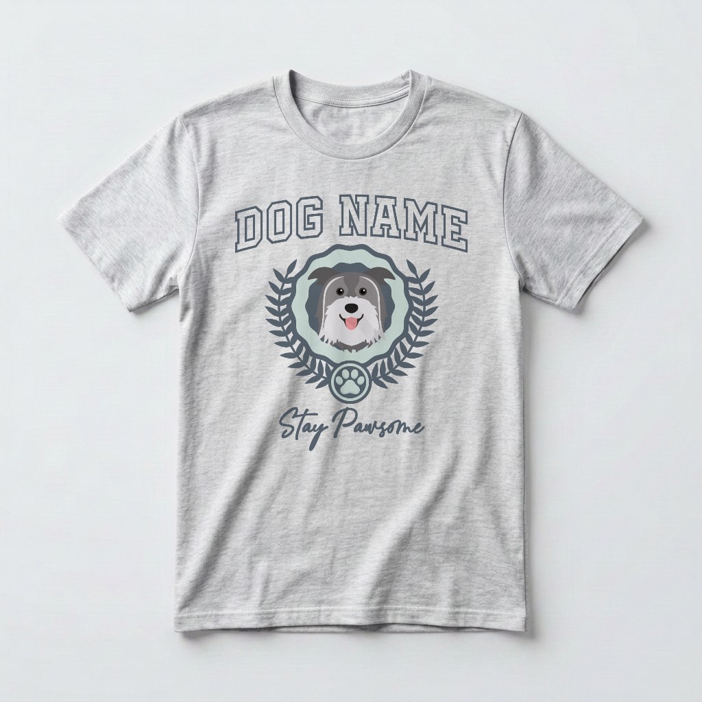 Stay Pawsome: Personalized {breedFullName} T-Shirt