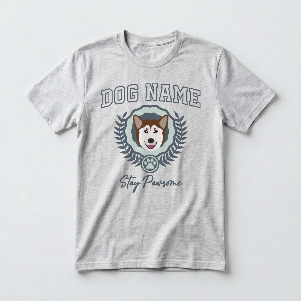 Stay Pawsome: Personalized {breedFullName} T-Shirt