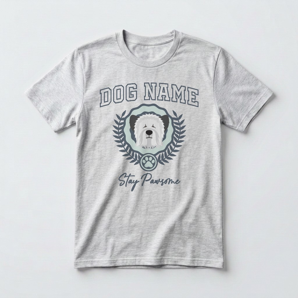 Stay Pawsome: Personalized {breedFullName} T-Shirt