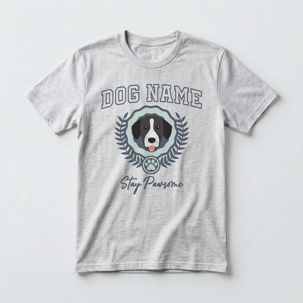 Stay Pawsome: Personalized {breedFullName} T-Shirt