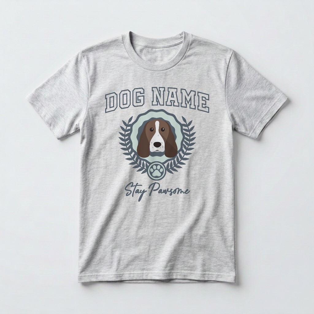 Stay Pawsome: Personalized {breedFullName} T-Shirt