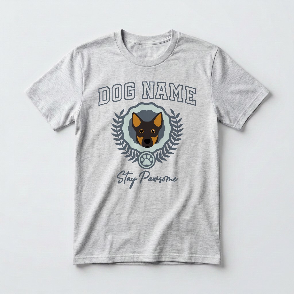 Stay Pawsome: Personalized {breedFullName} T-Shirt