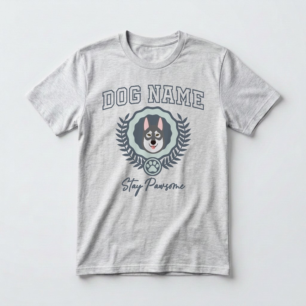 Stay Pawsome: Personalized {breedFullName} T-Shirt