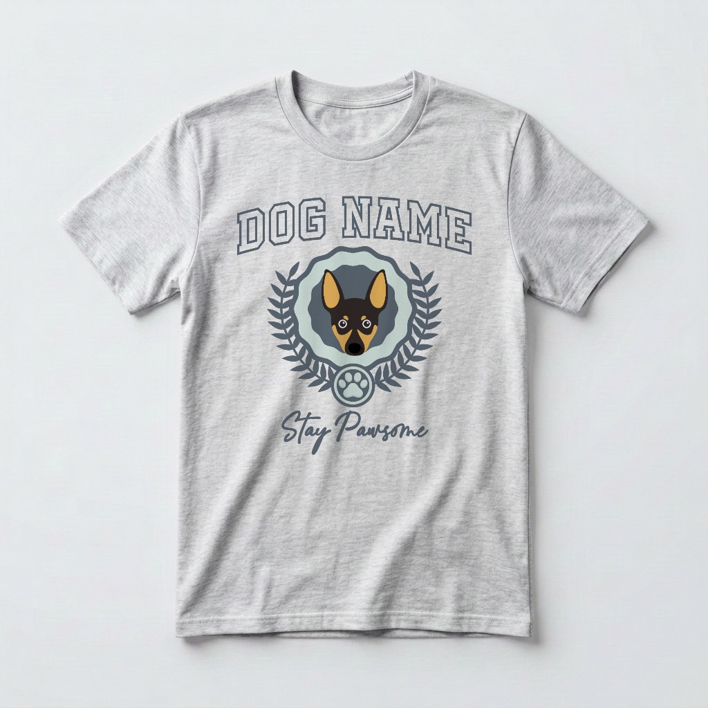 Stay Pawsome: Personalized {breedFullName} T-Shirt