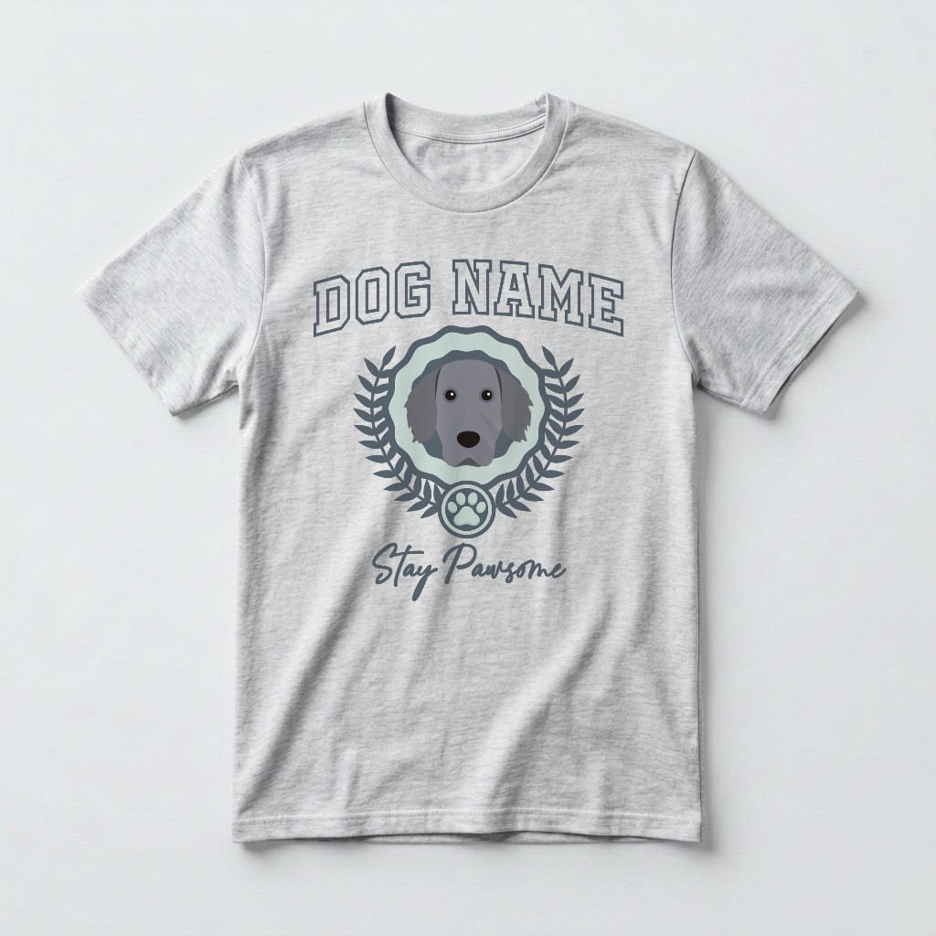 Stay Pawsome: Personalized {breedFullName} T-Shirt