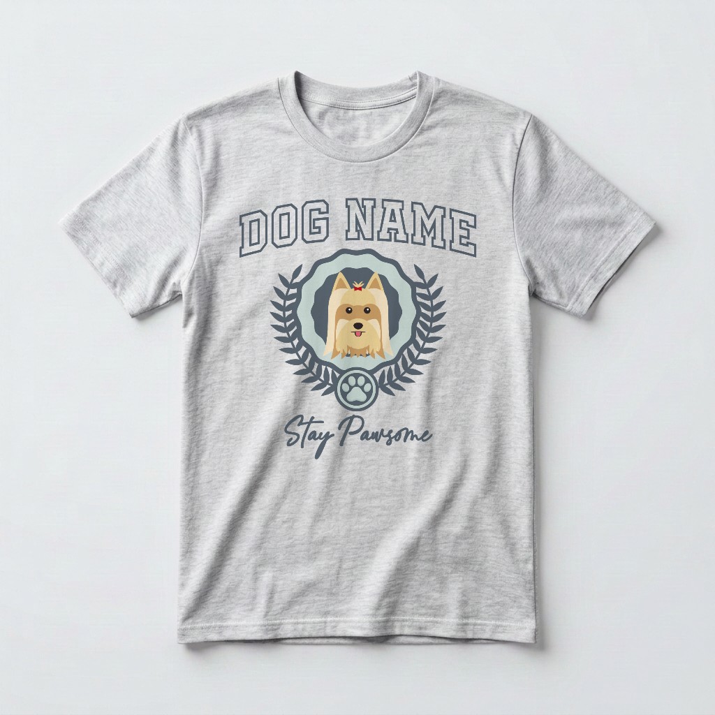 Stay Pawsome: Personalized {breedFullName} T-Shirt