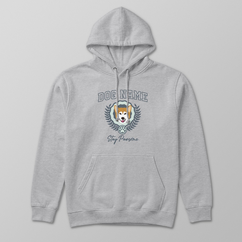Stay Pawsome: Personalized {breedFullName} Hoodie