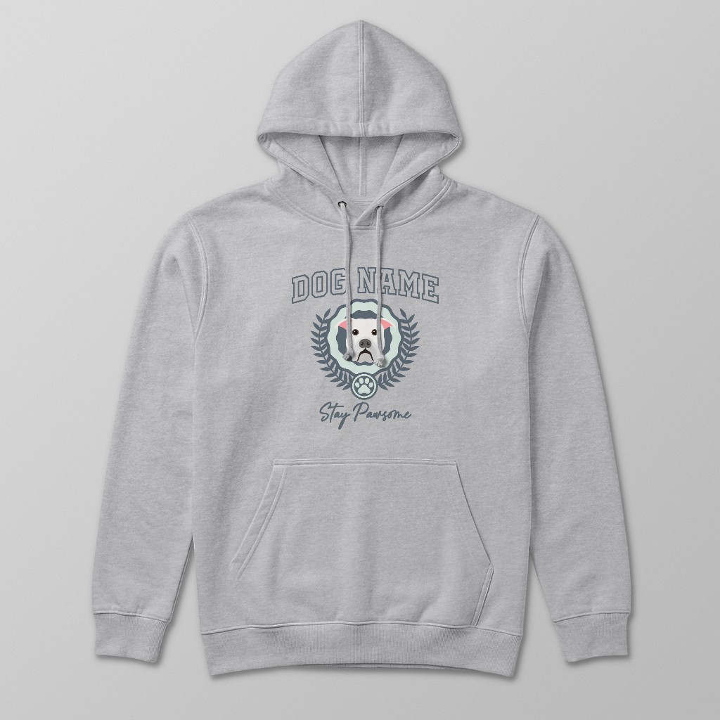 Stay Pawsome: Personalized {breedFullName} Hoodie