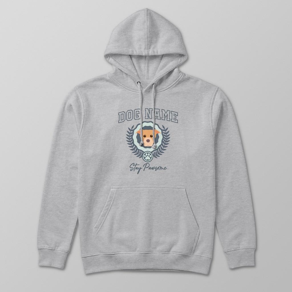 Stay Pawsome: Personalized {breedFullName} Hoodie