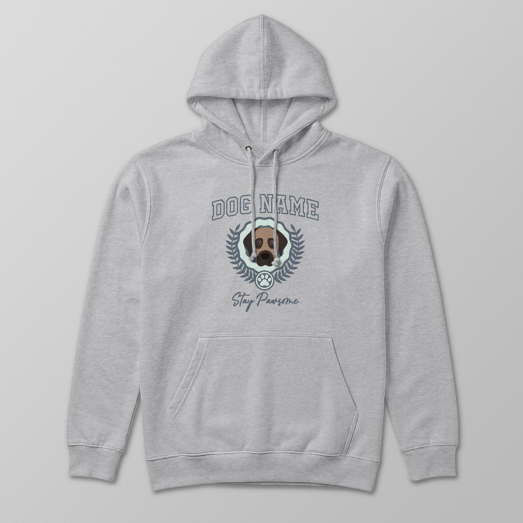 Stay Pawsome: Personalized {breedFullName} Hoodie