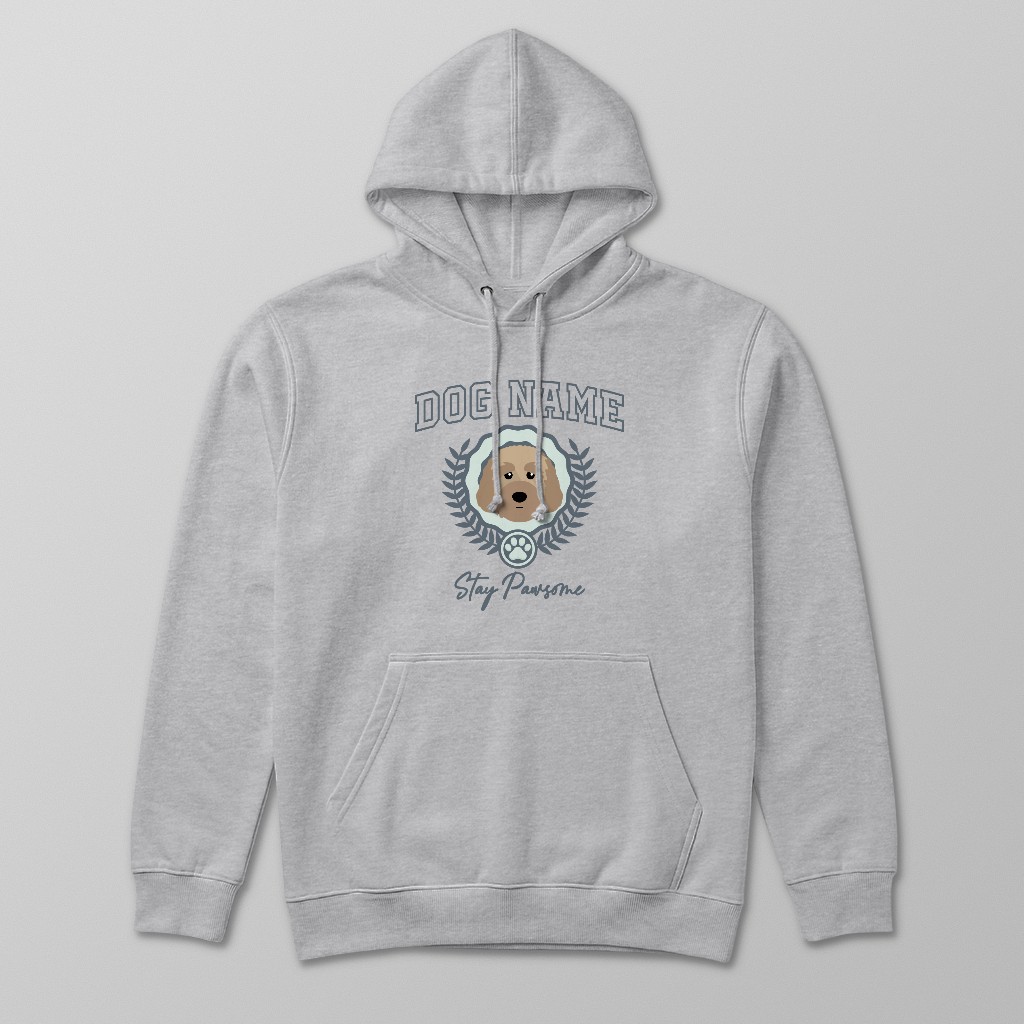 Stay Pawsome: Personalized {breedFullName} Hoodie